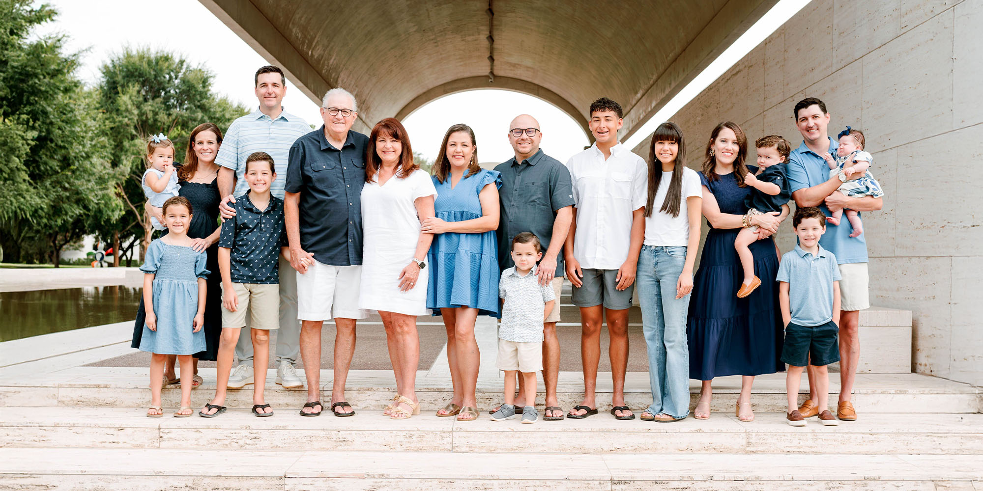 princess polly baby blue dress What to Wear for Beach Family Photos
