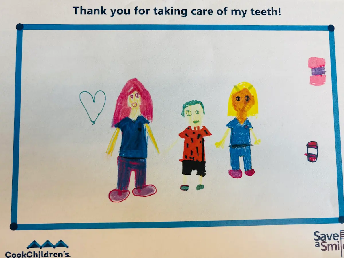 save a smile drawing